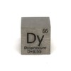 Elemental Specimen Dysprosium Dy (0.4 inch (10 mm) Cube, Engraved