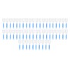 50pcs Bottle Sponge Brush Long Handle Cup Cleaning Sponge Brush