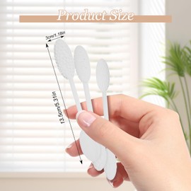 Xanadued 5 Pieces Texture Tool Set for Clay Art, Texture Sticks for Clay, Modeling Sticks for DIY Crafts, for Beginners and Professionals (Both Ends & White)