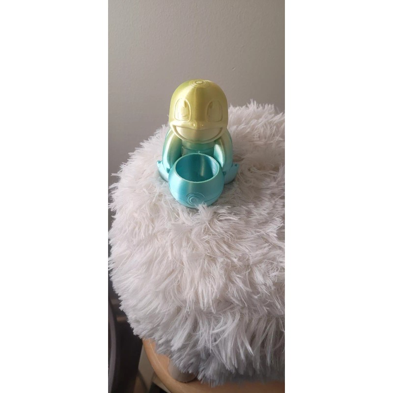 Pokémon Squirtle Planter 3D Printed