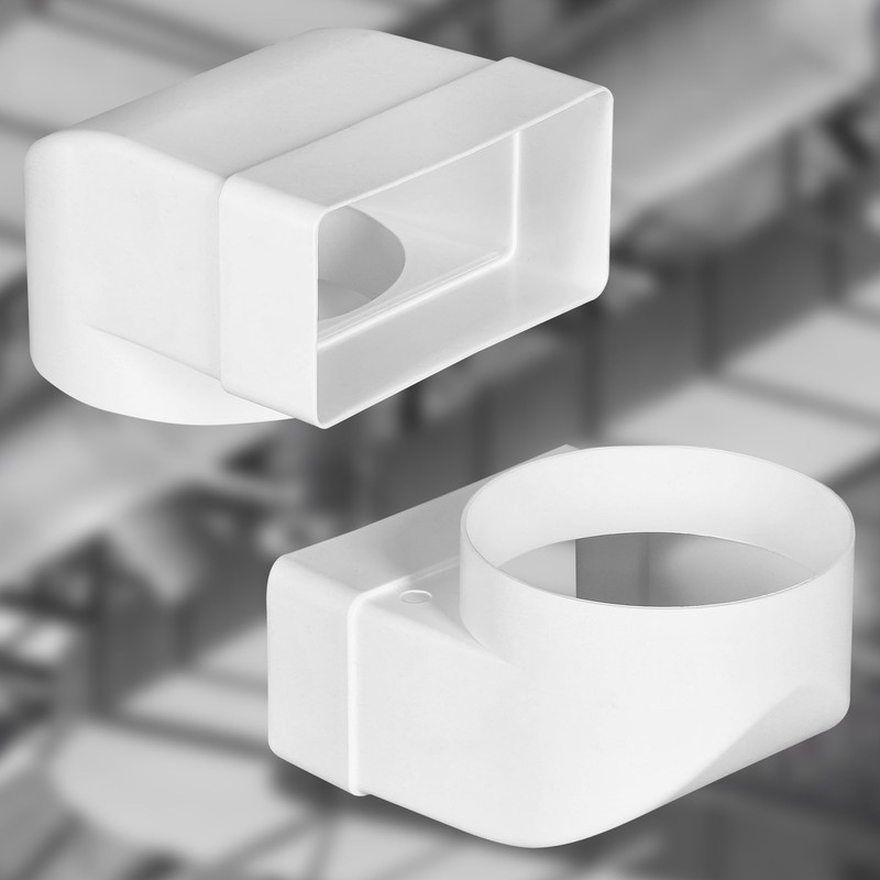 KOTARBAU® Deflection Piece 90° for Ventilation Duct 110 x 55