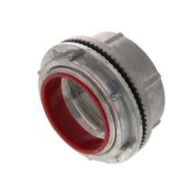 2" Zinc Die Cast Rigid Watertight Hub w/Insulated Throat, (1 unit)
