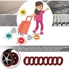 HoldFist （8 Pack） Luggage Wheel Covers for Most 8-Spinner Wheel