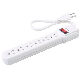 Surtek 136201 Multicontacto 6 entradas cable 30 cm