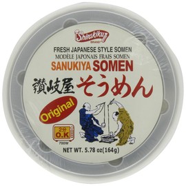 Shirakiku Somen Cup Nama Instant Original, 5.78-Ounce Units (Pack of 6)
