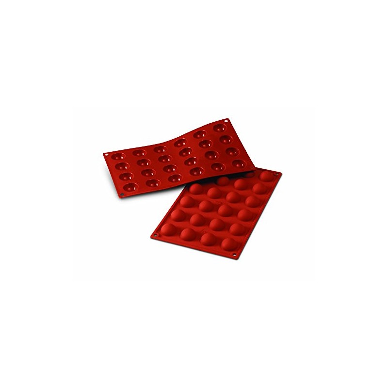 Silikomart Silicone Classic Collection Mold Shapes, Semi-Sphere, Mini