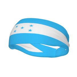 Cute Honduras Flag Sports Headband & Sweatband Hairband for Women Men for Running,Cycling, Yoga,Hiking