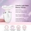 LED Neck Face Beauty Device with Detachable Massage Roller Heating