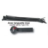 Ty-Rap TY525MXR Cable Tie 222N Tensile Strength, Nylon/Polyamide 6.6, Black