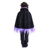 Party City Cosplay Purple Bat Cape Kids Purple