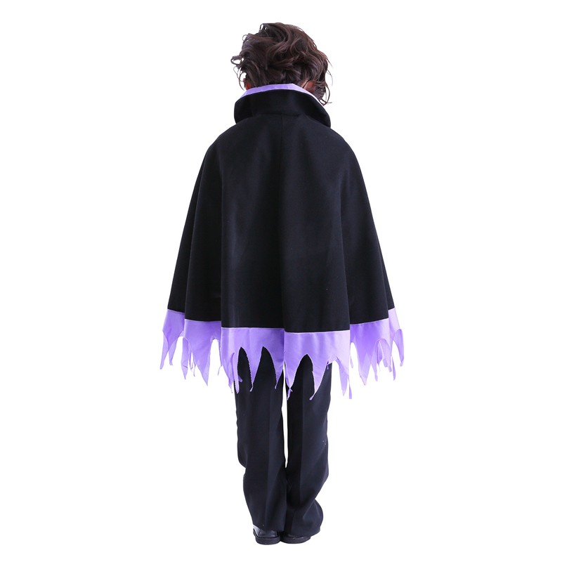 Party City Cosplay Purple Bat Cape Kids Purple