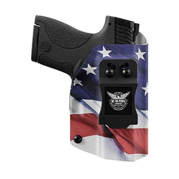 We The People Holsters - American Flag - Right Hand - IWB Holster Compatible with Sig Sauer P365 Micro Compact 9MM