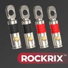 ROCKRIX True Copper 8 AWG Gauge Set Screw Battery Wire