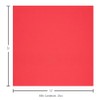 PA Paper Accents Smooth Cardstock 12" x 12" Red, 65lb