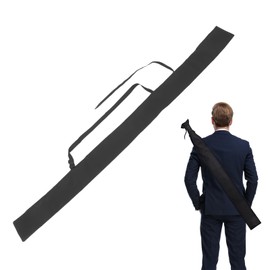 latikaly Sword Bag, Wooden Sword Bag, Kendo, Bamboo Sword Bag, Storage Bag, Japanese Swords, Long Objects, Storage, Total Length: Approx. 53.1 inches (135 cm), Width: Approx. 5.1 inches (13 cm), Black