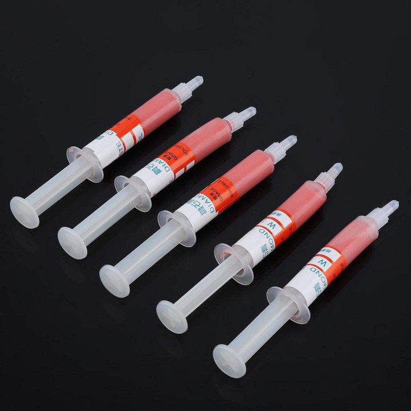 Akozon Diamond Grinding Paste 5 Pcs/Set Diamond Grinding Polishing Paste