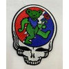 C&D Visionary Grateful Dead Dancing Bear SYF Patch, Green, Red,