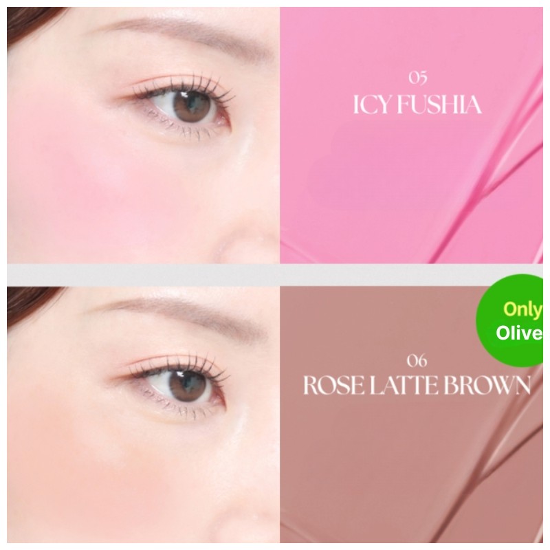 AGE20'S Velvet Haze Blusher 4.2ml, Color:04 Watermelon Pink