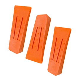 YFFSFDC Forestry Cutting Wedge, Wedge, Wedge, For Cutting Wood Burning, Wedge, Chainsaw Accessory, Orange x 3 Piece Set