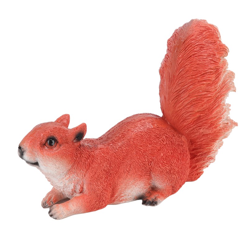 Resin Squirrel Figurine Statue Garden Landscape Decoration Animals Ornaments for