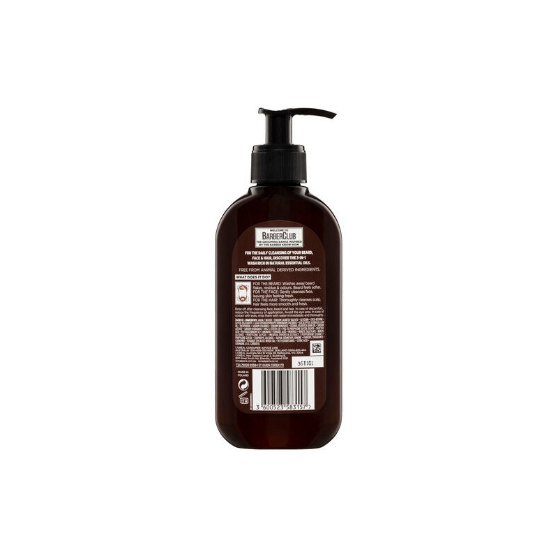 L'Oreal Men Expert Barber Club Face & Hair Wash 200mL