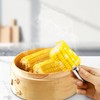 12PCS Corn on The Cob Skewers, Stainless Steel Sweetcorn Holders