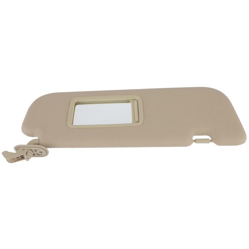 SCITOO Beige Right Passenger Side Sun Visor Compatible for Hyundai