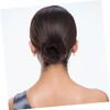 Ipetboom 2pcs Realistic Ball Head Wig Bun Hairpiece Bun Nets