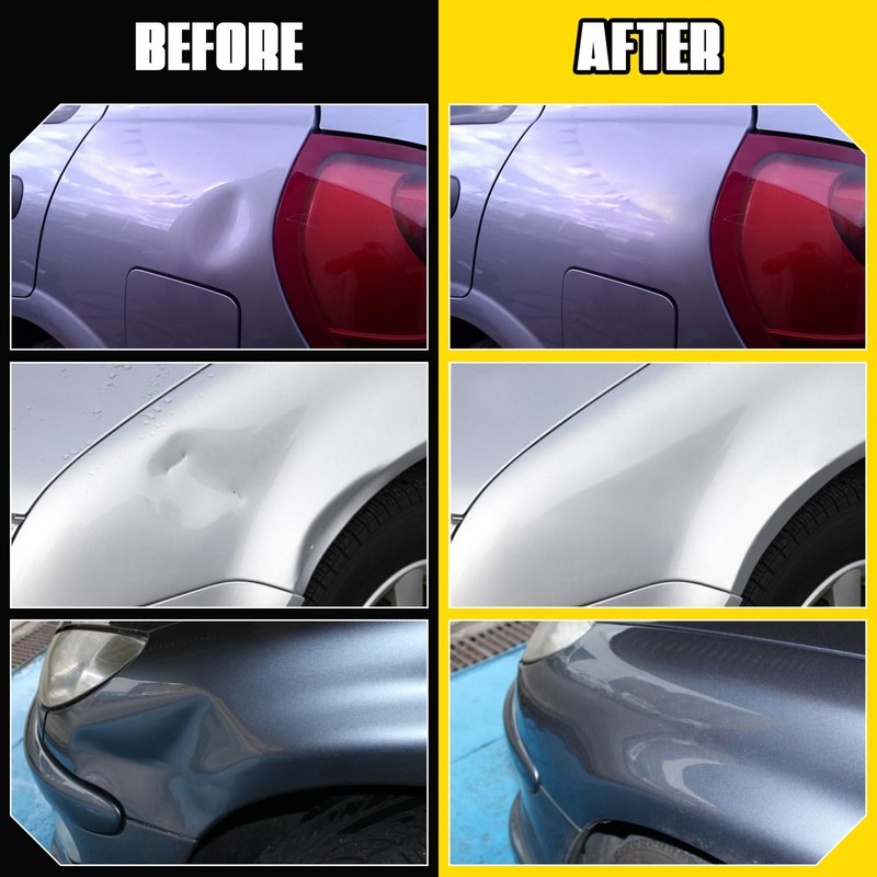 iplusmile Auto Body Dent Repair Kit, Car Dent Puller Bridge