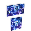 the grafix studio Blue Electric Light Switch & Double Socket