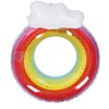 Swimming Ring Pool Float Inflatable Colorful Thickened PVC Pool Float