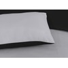 Ev Dekor® Duvet Cover Set Single Grey Black - Soft