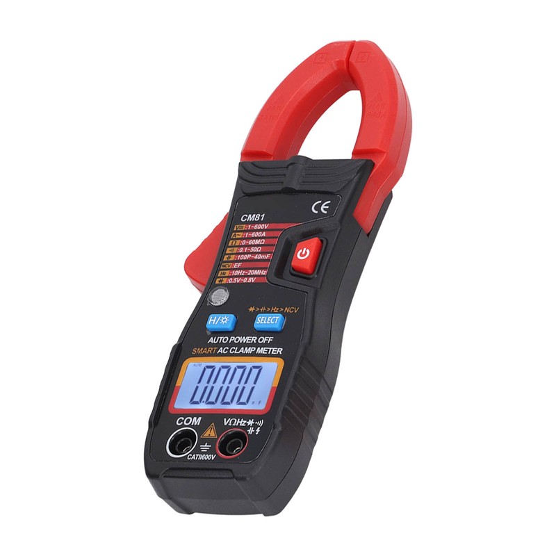 Digital Clamp Meter Multifunctional AC DC Ammeter Smart Auto Ranging