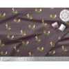 Soimoi Cotton Poplin Fabric Grass & Boxer Dog Print Fabric