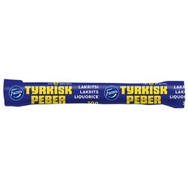 Fazer Lakritsi Tyrkisk Peber filled Black Licorice - Candy - Sweets - Box - 30 Sticks x 20g