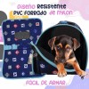 Nunbell Transportadora De Tela Para Perro Bolso Desmontable Chico