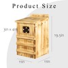 BalterFF Duck Houses for Outside Shelter Wood Duck Nesting Box