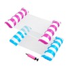 2Pcs Inflatable Pool Floats Adult Size Water Hammock,4 in 1