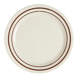 GET BF-700-U Shatter-Resistant Melamine Appetizer Plate, 7.5", Ultraware (Set of 12)