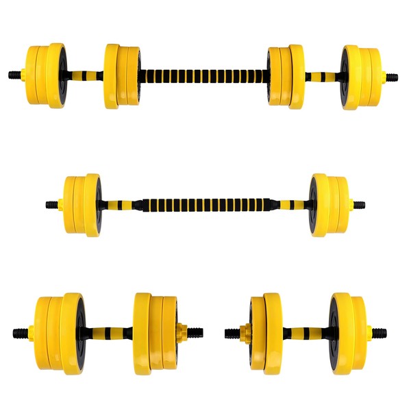 Dumbbell Sets Adjustable Weights, 44 Lb Free Weights Dumbbells Set