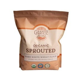 Granite Mill Farms Sprouted Organic Hard White Wheat Flour, 5 lb