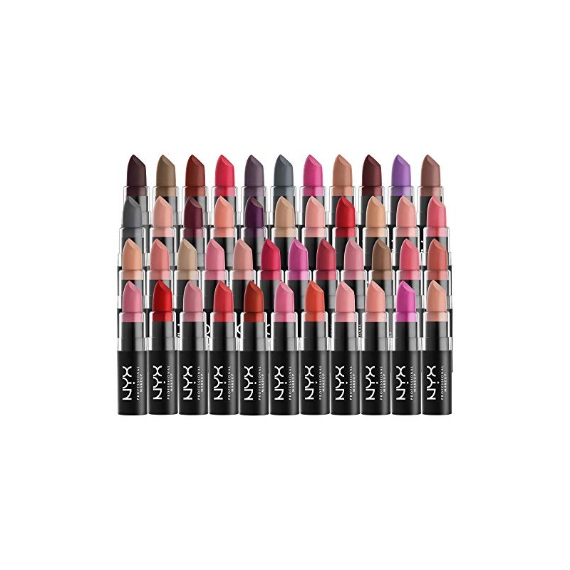 NYX Matte Lipstick MLS04 - Pale Pink (Light blue-toned Pink)