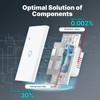 MOES 2nd Generation Smart Touch Wall Switch, 2.4GHz Wi-Fi Single