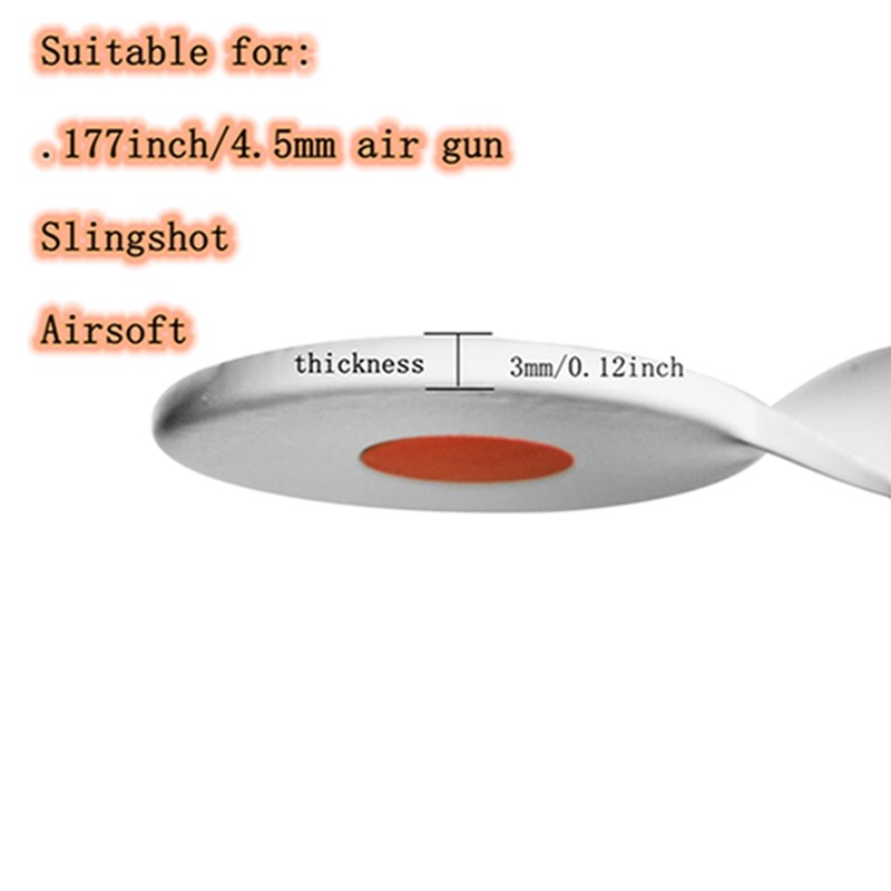 Wingswinmax Small Spinner Air Gun Target Red Bird Visible Target