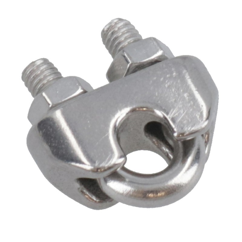AB Tools 3mm Wire Rope/Cable Grip/Clamp Stainless Steel 316 Marine