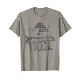 I Finished The Appalachian Trail T-Shirt - black used look T-Shirt