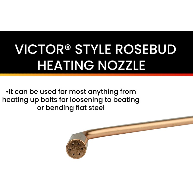 Hot Max 22088 Victor Style Medium Duty Rosebud Heating Nozzle