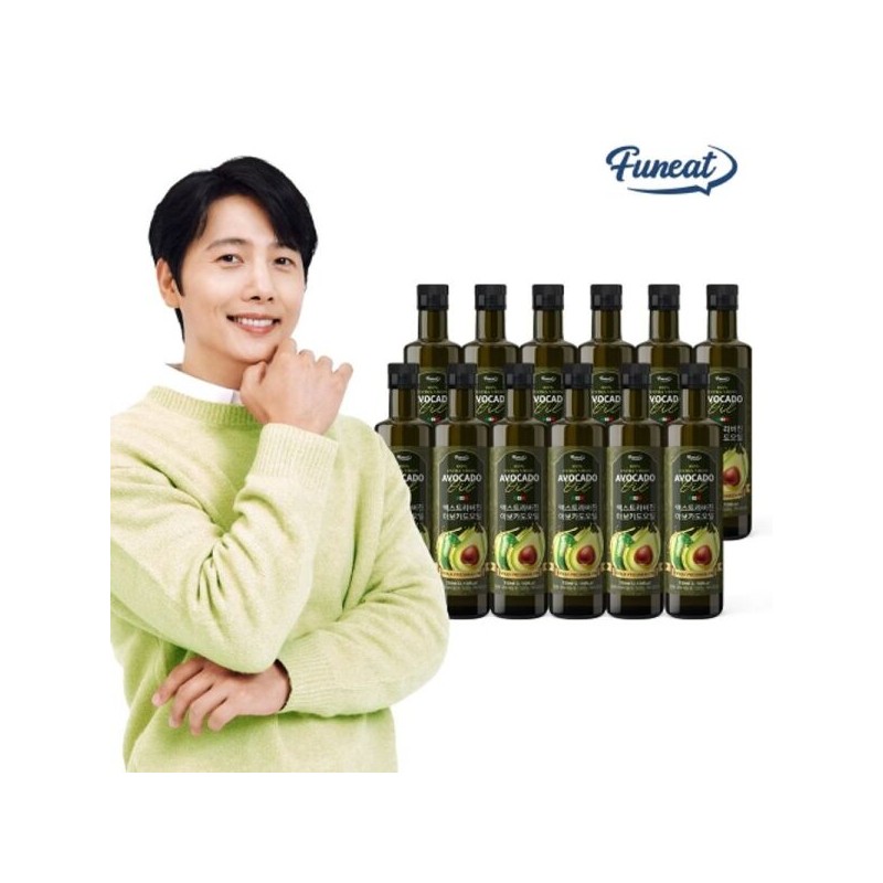 Purnit 저온압착 엑스트라버진 HASS 품종 아보카도 오일 250ml x 12병
