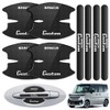 LUTU New Door Handle Protector Parts Suzuki Spacia Custom for November 2023 Released Models MK94S MK54S MK53S Special Scratch Resistant Anti-slip Good Touch Paint Protection Easy Installation Thick