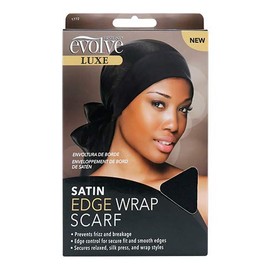 Firstline Evolve Satin Edge Wrap Scarf, Black